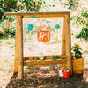 Plum® Discovery Create & Paint Easel - Outdoor Hideaway - Plum - Discovery
