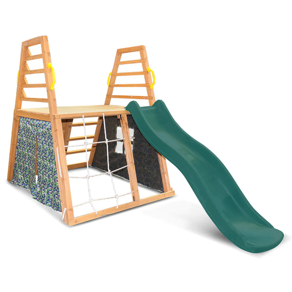 Lifespan Kids Cooper Climb & Slide (Green Slide) | Outdoor Hideaway