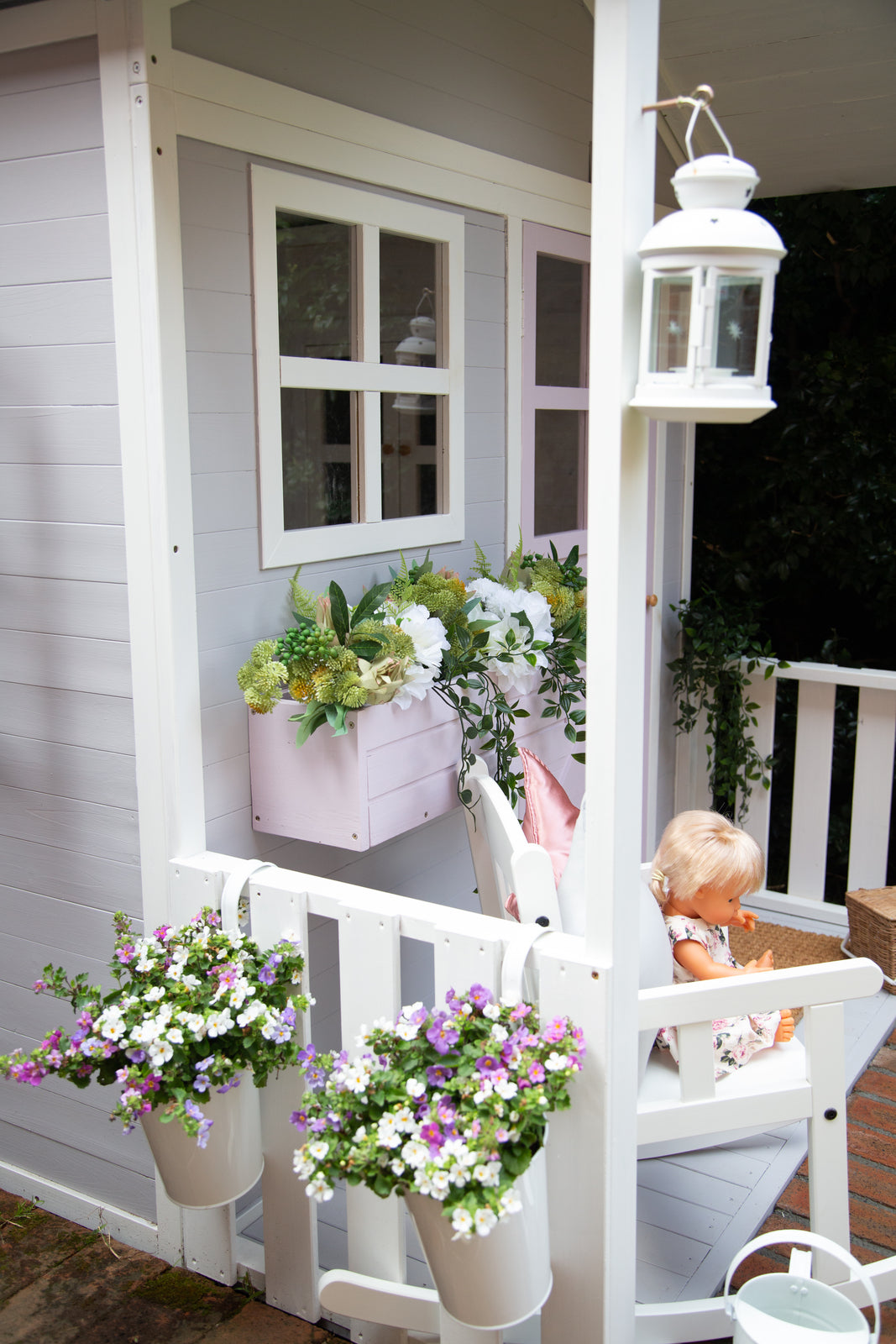 cubby house planter box Hide & Seek Kids Millie Cubby House