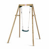 Plum® Wooden Single Swing Set - Outdoor Hideaway - Plum - Swing Sets